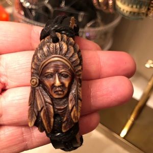 Stunning Indian Face Bracelet